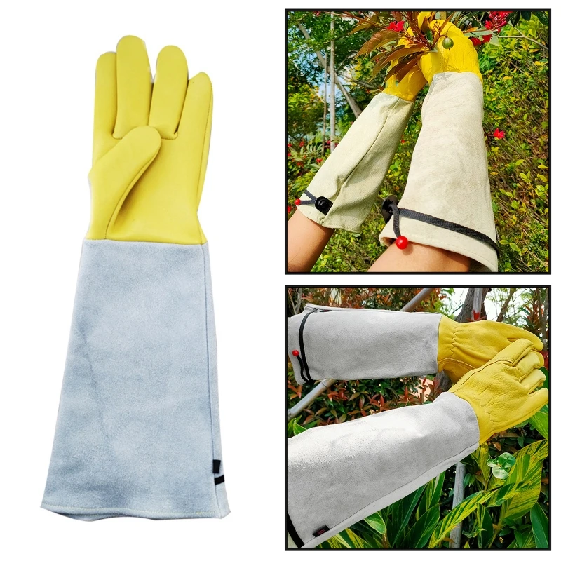 4 velikosti dolgo vrtnarske rokavice usnjene spopad - dolge rokave težka  trn dokaz vrt delovne rokavice nenavadno vrtnarjenje naročilo - Orodja <  www.gostilnabizeljcan.si